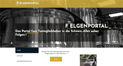 Desktop Screenshot of felgenportal.ch